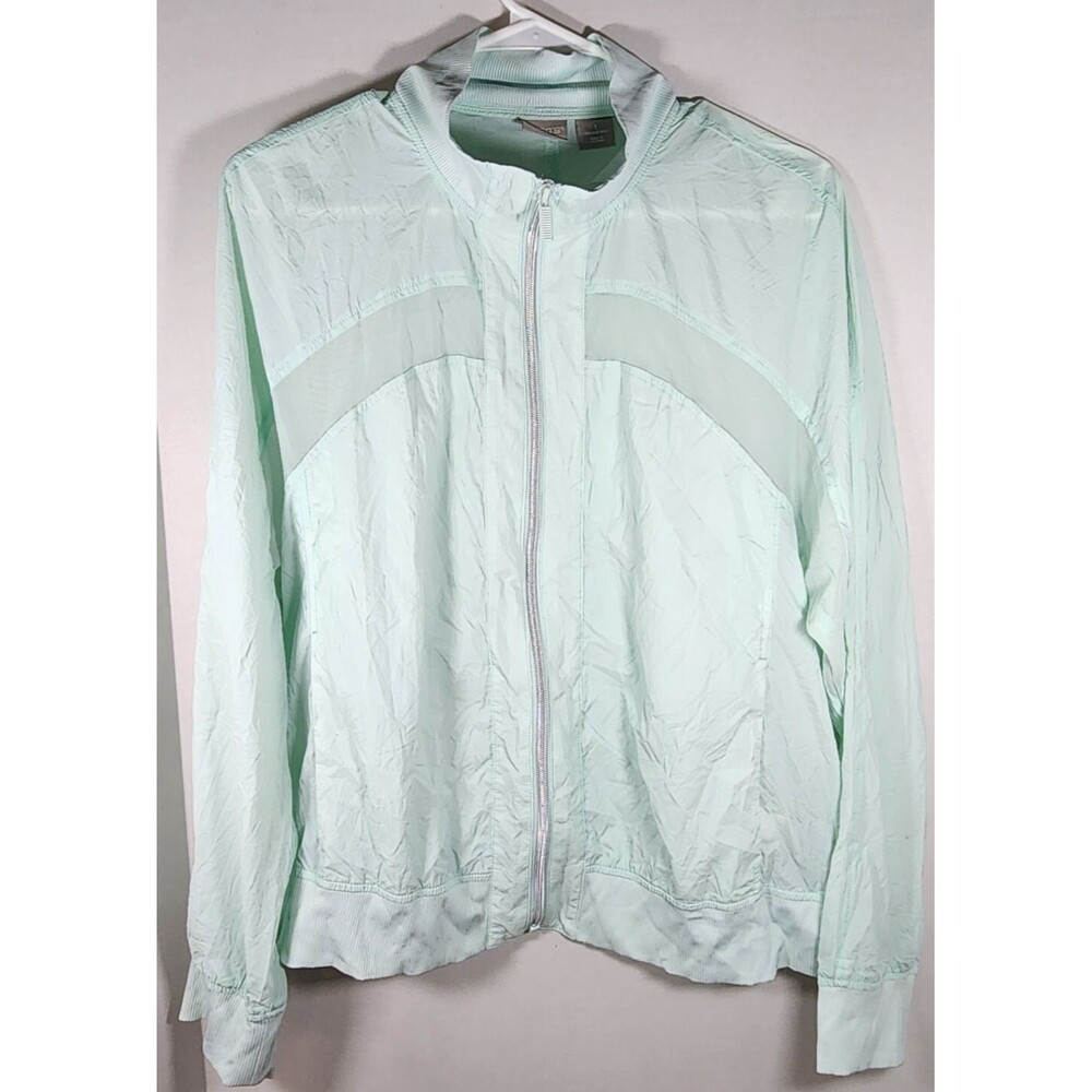 Chico's Lightweight Windbreaker Zip Jacket Women's Size 8/10